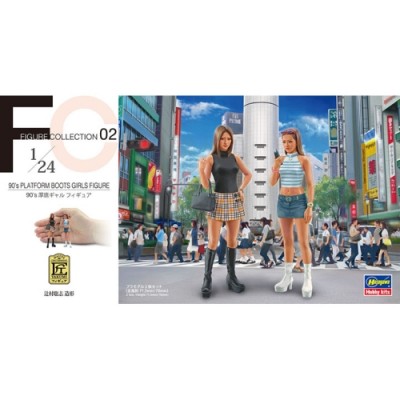 [˾ũ] BH29102 [Hasegawa] BH29102 1/24 90s Platform boots Girls Figure - ڵ 