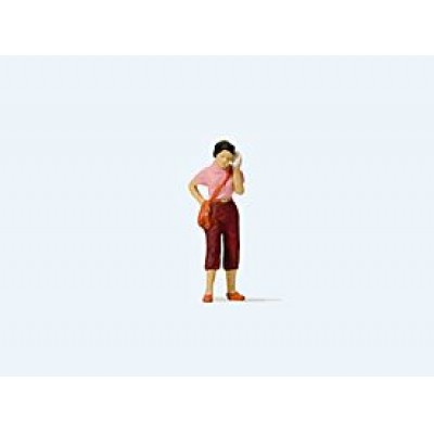 [˾ũ] FSP28166 [PREISER] FSP28166 1/7 Woman with cell phone (޴ȭ ޴ )