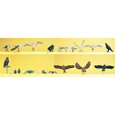[˾ũ] FSP10169 [PREISER] FSP10169 1/87 Birds Assorted ( )