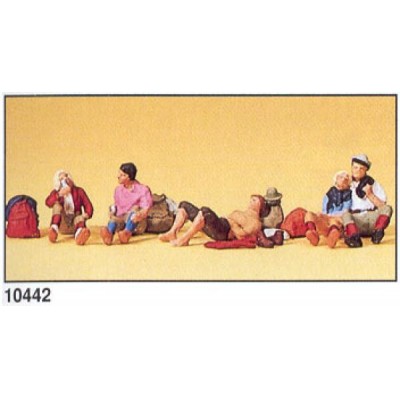 �˾���ũ FSP10442 [PREISER] FSP10442 1/87 �޽����ϴ� ��갴 (����:5��)