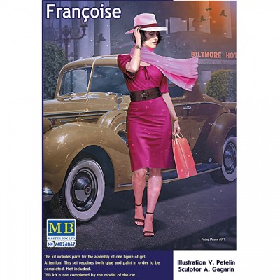 [˾ũ] CM24067 [MasterBox] CM24067 1/24 Dangerous Curves Series Francoise