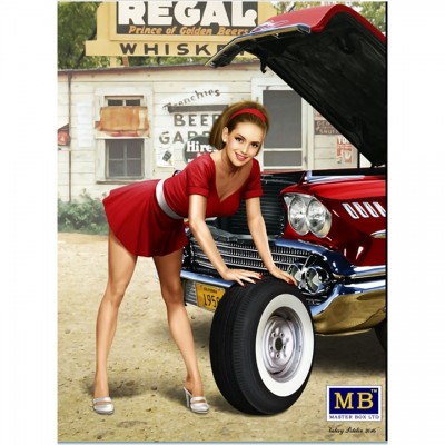 [˾ũ] CM24017 [MasterBox] CM24017 1/24 Pin-up series. A short stop. Kit No.3