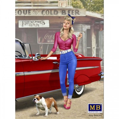 [˾ũ] CM24015 [MasterBox] CM24015 1/24 Pin-up series. A short stop. Kit No.1