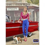 [MasterBox] CM24015 1/24 Pin-up series. A short stop. Kit No.1