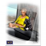 [MasterBox] CM24045 1/24 Truckers Series Joni(Lookout) Johnson & her dog Maxx