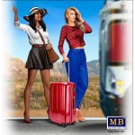 [MasterBox] CM24041 1/24 Truckers Series Hitchhikers,Erica & Kery