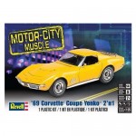 [Revell USA] BM4411 1/25 69 Corvette Coupe YenkoTM 2n1