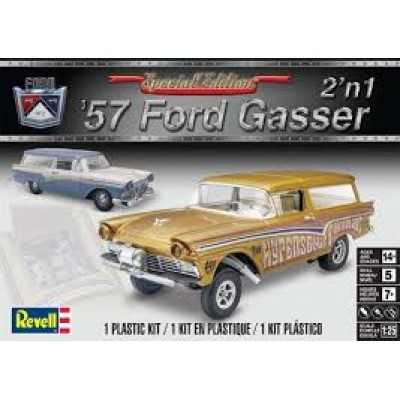 [˾ũ] BM4396 [Revell USA] 1/25 1957 Ford Gasser 2 n 1 Plastic Model Kit