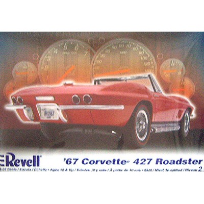 [˾ũ] BM2968 [Revell USA] BM2968 1/25 67 Corvette 427 Roadster