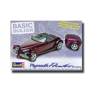 超格安一点 알씨뱅크] [Revell w/Trailer Prowler Plymouth 1/25 BM0808 USA] 自動車