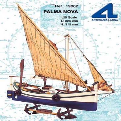 [˾ũ] BA19002 [Artesania-Latina] BA19002 1/25 Palma Nova - Llaud