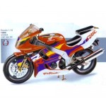 [GUILOY] DG13608 1/10 HONDA CBR 900 RR