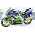 [GUILOY] DG13673 1/10 KAWASAKI ZX-6R