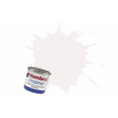 [˾ũ] BBH130 [HUMBROL] BBH130 130 White 14ml SATIN(ݱ )