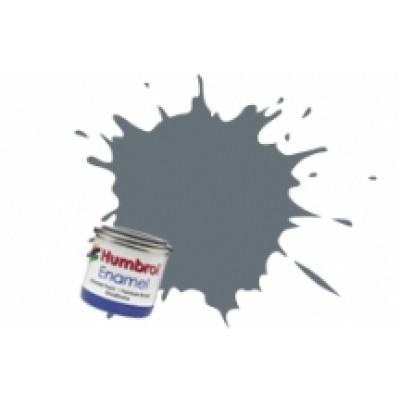 [�˾���ũ] BBH123 [HUMBROL] BBH123 123 EXTRA DARK SEA GREY 14ml SATIN