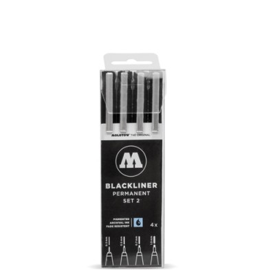 [˾ũ] JM200487 [Molotow] JM200487 :MOLOTOW BLACKLINER Set 2 4 Set 2