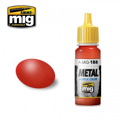 �˾���ũ CG0188 [MIG AMMO] [17ml]CG0188 METALLIC RED