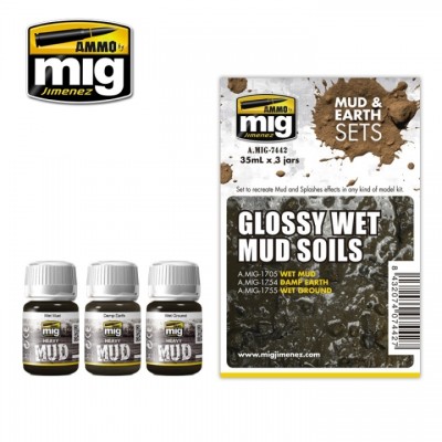 [�˾���ũ] CG7442 [MIG AMMO] CG7442 GLOSSY WET MUD SOILS