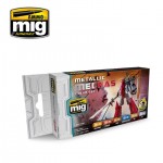 [MIG AMMO] CG7158 METALLIC MECHAS COLOR SET