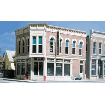 [˾ũ] JW80200 [Woodland scenics] JW80200 1/43 Kirstens Corner Cafe - O Scale (1/43 ī)