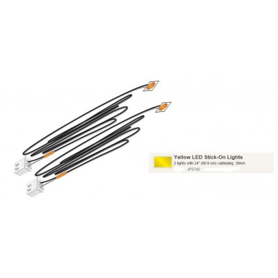 [˾ũ] JWJP5742 [Woodland scenics] JWJP5742 Yellow LED Stick-On Lights (LED ƽ)- 