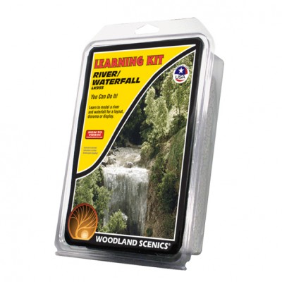 [�˾���ũ] JWLK955 [Woodland scenics] JWLK955 ��/���� ����� �ʺ��� ŰƮ (River/Waterfall Learning Kit)
