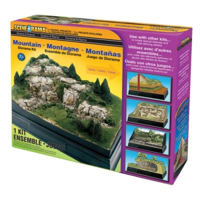 [�˾���ũ] JWSP4111 [Woodland scenics] JWSP4111 Mountain Diorama Kit ������ ����ŰƮ