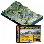 [Woodland scenics] JWS1485 Town and Factory Building Set (N Scale)