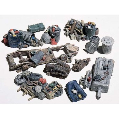 [�˾���ũ] JWD205 [Woodland scenics] JWD205 Assorted Junk Piles (10 pieces)