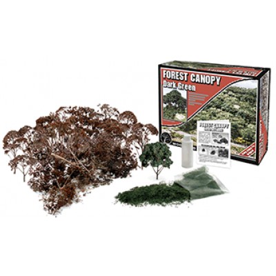 [˾ũ] JWF1662 [Woodland scenics] JWF1662 Dark Green Forest Canopy(   Ʈ)