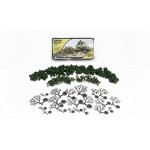 [Woodland scenics] JWTR1112 ŰƮ: Ȱ ۿ - 7.6cm~17.8cm / 6 (Medium Green - 3 to 7)