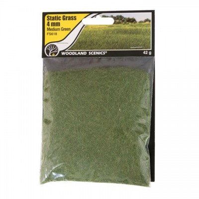 [˾ũ] JWFS618 [Woodland scenics] JWFS618 Static Grass Medium Green 4mm - Ǯ  Ǯ  - 4mm ̵ ׸