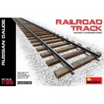 [Miniart] BE35565 1/35 RAILROAD TRACK. RUSSIAN GAUGE