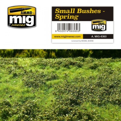 [˾ũ] CG8360 [MIG AMMO] CG8360 SMALL BUSHES - SPRING - ũ : 230 x 130 mm
