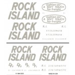 [Woodland scenics] JWDT606 Rock Island Box Cars Soft Touch/DF HO Scale