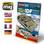 [MIG AMMO] CG6501 Solution Book How to paint IDF vehicle - Multilingual: English, Spanish, French & German.
