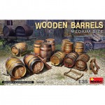 [Miniart] BE35630 1/35 Wooden Barrels Medium Size