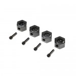 [TEAM LOSI] 12mm Machined Wheel Hex (4): LMT