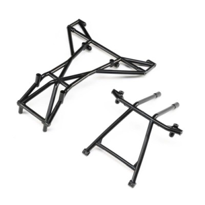 [˾ũ] LOS241042 [TEAM LOSI] Top and Upper Cage Bars, Black: LMT