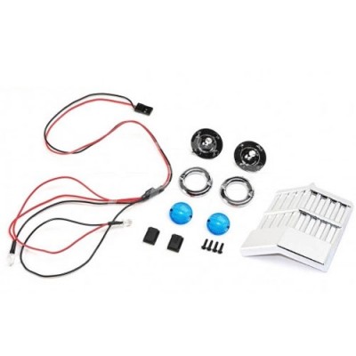 [˾ũ] LOS240019 [TEAM LOSI] Front LED Lights and Grill Set, Son Uva Digger:LMT