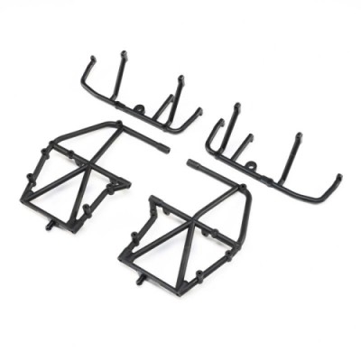 [˾ũ] LOS241040 [TEAM LOSI] Side Cage and Lower Bar, Black: LMT