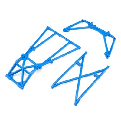 [˾ũ] LOS241049 [TEAM LOSI] Rear Cage and Hoop Bars, Blue: LMT