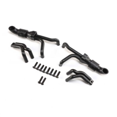 [˾ũ] LOS241035 [TEAM LOSI] 4n1 Collective Headers, Silver: LMT