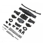 [TEAM LOSI] Axle Housing Set Complete, Front: LMT