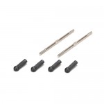 [TLR Racing] Turnbuckle, HD, 75mm (2): 22SCT 2.0