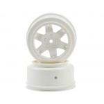 [TLR Racing] Team Losi Racing 12mm Hex Short Course Wheels (White) (2) (22SCT/TEN-SCTE)