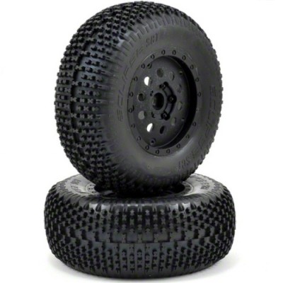 [˾ũ] LOS43004 [TEAM LOSI] Premount Eclipse Tire/Wheel Front (2): XXX-SCT