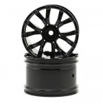 [TEAM LOSI] Team Losi 320S Force Wheels (Black Chrome) (2) (Ten-T)