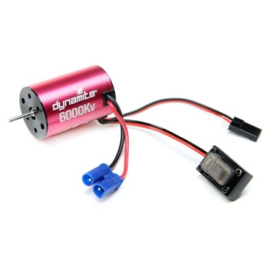[˾ũ] DYNS0501 [DYNAMITE] Brushless Motor/ESC 2-in-1 Combo, 6000Kv: Mini-T 2.0 (1/18)