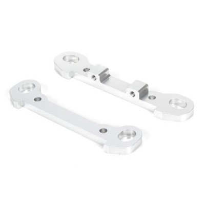 [˾ũ] LOS254029 [TEAM LOSI] Rear Hinge Pin Braces, Aluminum, Silver(2): Monster Truck XL